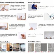 Thick White Marble Contact Paper, Waterproof, Peel And Stick, Suitable For Countertops, Cabinets, Kitchen And Bathroom Surfaces - Marble - View 12