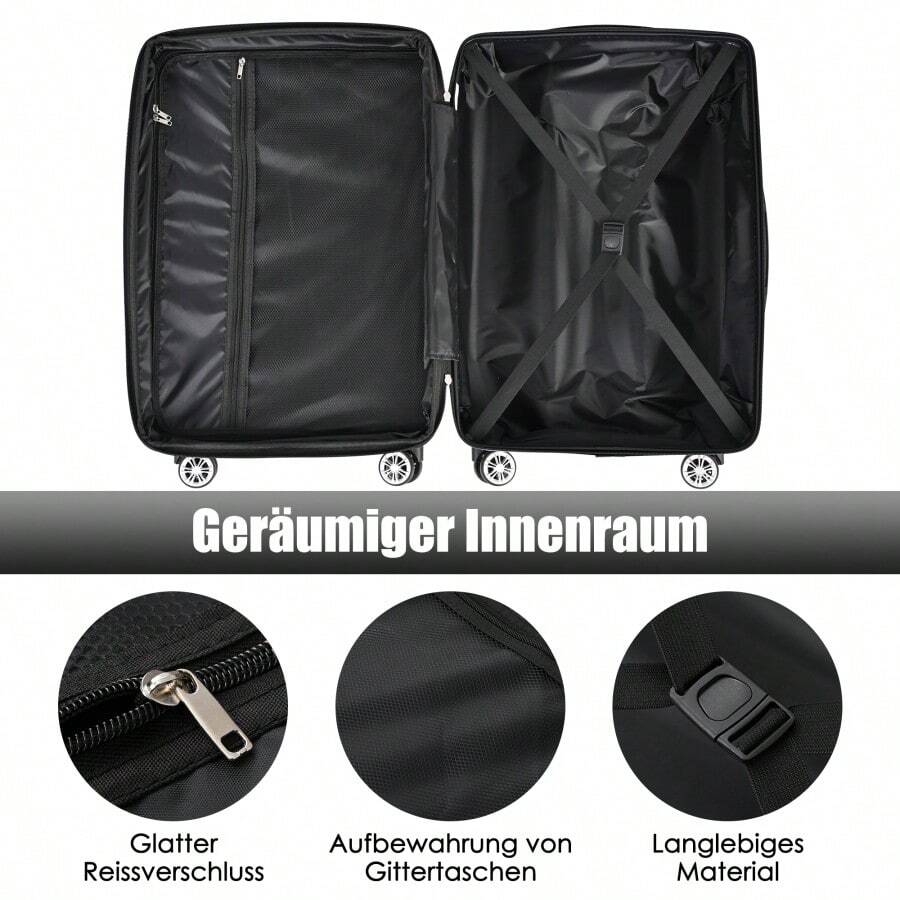 Bagageset - Svart - Visa 1