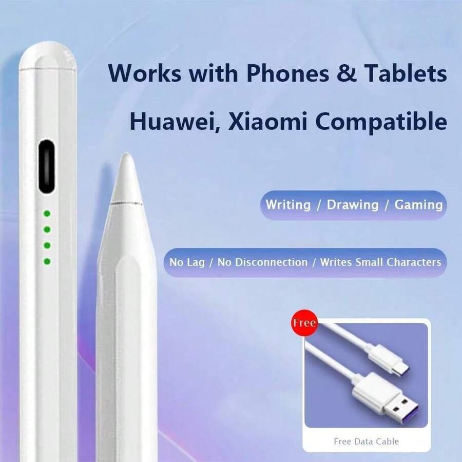 防缠绕触控笔 新款通用触控笔 适用于平板电脑 触控笔 兼容苹果 Pencil 手机 华为手机 小米手机 春季生日礼物