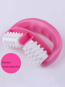 1pc Dual Wheel Manual Roller Massager, Relax Muscles, Increase Blood Circulation, Fascia Relaxation Massage Tool, Muscle Massage Roller, Deep Tissue Trigger Point Release, Body Massager, Fitness Equipment, Leg Massager, Women Fitness Tool - A - View 6