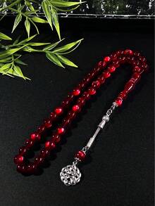 45pcs Tespih Rosary Beads, Resin Material, Middle Eastern Style Tasbih Bracelet - Multicolor - View 7