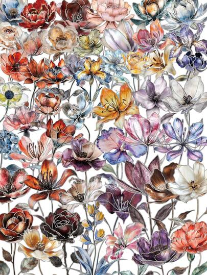 SCXXBSW 50pcs Silver Stamen Stickers Holiday Gifts Party & Home Decor Class Reward Birthday Gift Decoration Scrapbook Laptop Luggage Guitar Water Cup Phone Case DIY Decal