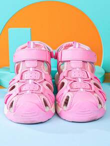 Children's Closed-Toe Lightweight Outdoor Sports Sandals, Suitable For Boys And Girls, Spring/Summer - Pink - View 5