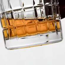 High-Quality Crystal Glass Cup Set, Suitable For Whiskey, Wine, Beer, Luxury Multifunctional Drinking Glasses For Home Use - Clear - View 4