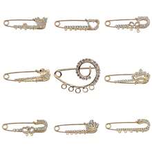 Broche clásico para mujer, broche retro Para bufanda de cabeza, aguja de animal, joyería fina, moda de invierno OZ9B - Ansiedad KC 11 - Ver 1