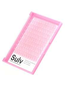 Sulv 120pcs Light Pink Individual Lash Clusters 10mm,12mm,14mm,16mm,18mm To Choose DIY Eyelash Cluster DIY Lash Extensions - D - View 2
