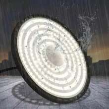 Luz de techo LED alta de 200 W, temperatura de color de luz diurna de 6500 K, luz de taller LED, 85-265 V, adecuada para almacenes, graneros, talleres, garajes y estadios. - Tipo de Enchufe A USA (110-127V) - Ver 6