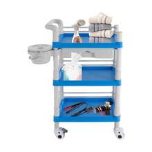 YUNRUX Storage Island & Carts - Blue - View 9