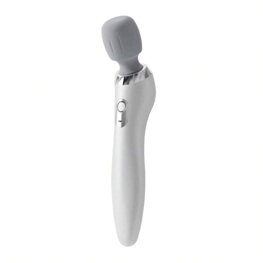 New Handheld Massager, Small Electric Massage Hammer, Kneading And Vibrating Massager, Rechargeable Multifunction Massager,Portable Handheld Electric Massager - 5-Speed USB Rechargeable Massage Gun, , Foot And Leg Massager - White - View 1