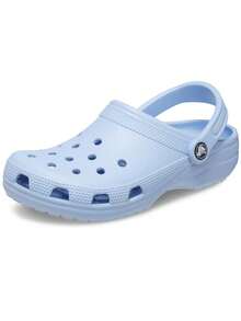 Crocs Women's Classic Marbled Tie-Dye Clogs - 藍色方解石 - 查看 1