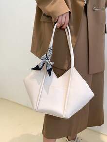 Large-Capacity Stylish And Exquisite Crossbody Mother-And-Daughter Bag, 2026 New Model, With High-End And Luxurious Style, Women's Bag - White - View 7