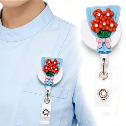 Cute & Funny Nurse ID Badge Reel, Black Cat Nurse ID Badge Reel "That's How It Is" ID Card Holder, Medical Healthcare Colleague Friend Nurse Gift