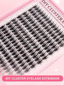 392 sợi mi giả dạng chùm D-Curl, dụng cụ trang điểm DIY thiết yếu, dung lượng lớn, mềm mại và tự nhiên, thân thiện với người mới bắt đầu, dày và bông xốp, bộ mi riêng lẻ, bền lâu và dày dặn, nhiều kiểu dáng, phù hợp cho người mới bắt đầu và sử dụng hàng ngày, thích hợp cho đám cưới, tiệc tùng, cosplay và lễ hội âm nhạc. - Nhiều màu - Xem 5