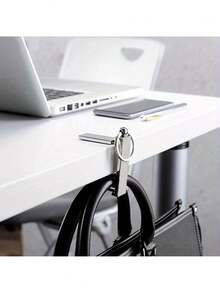 Soporte multifuncional universal para teléfono de escritorio con gancho colgante - Multicolor - Ver 8