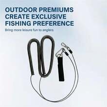 Extended Design Steel Fishing Rods Safety Wire Heavy Duty Outdoor Fishing Reinforcement - Multicolor - View 9