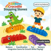 6pcs/Set Children's 3-5 Years Old Non-Slip Balancing Sensory Toys Stones, Indoor & Outdoor Coordination Game Obstacle Training - Multicolor - View 13