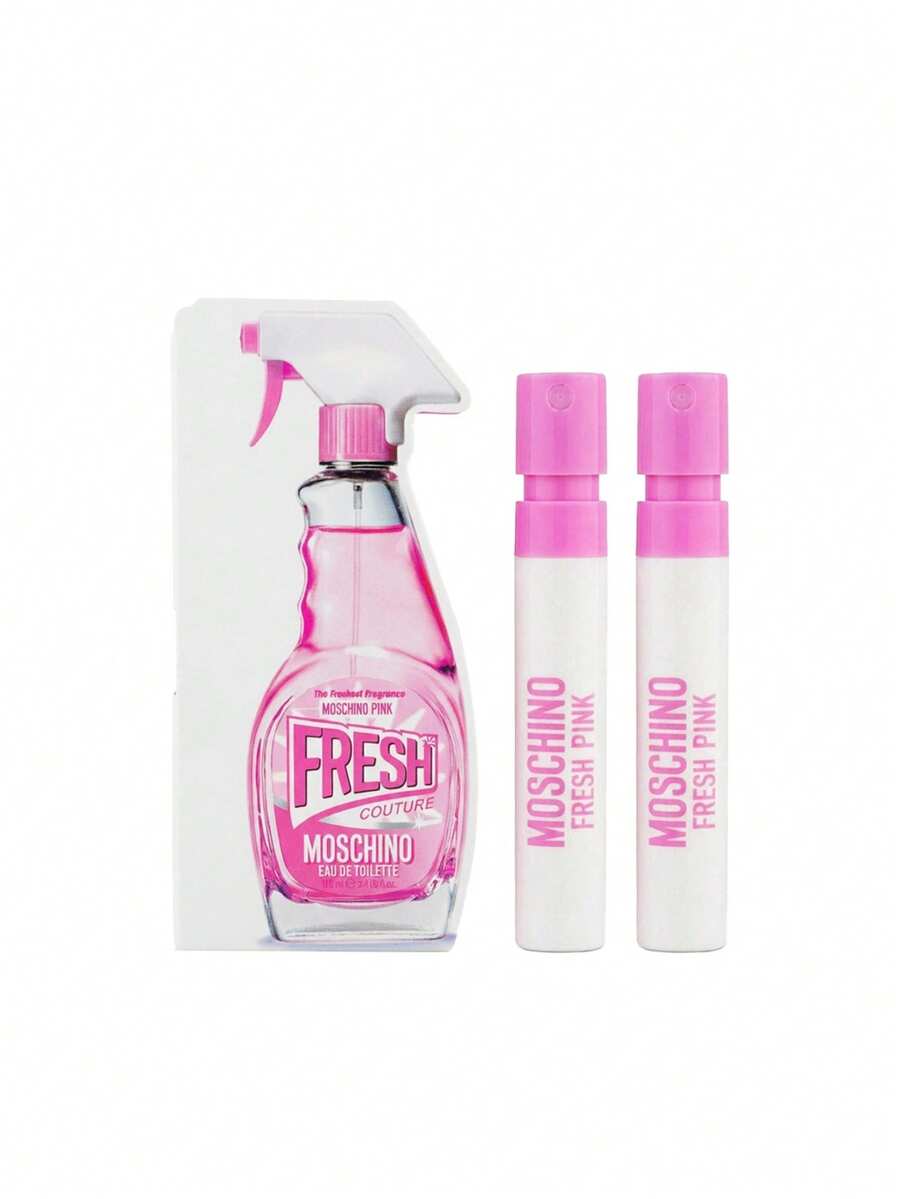 Moschino [2 Pack] Fresh Couture Pink Eau De Toilette Spray For Women0.03oz/1ml*2 - EDT - View 1