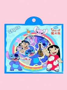 可爱清新DIY剪贴簿贴纸套装，卡通创意贴纸，适用于儿童房、行李箱、装饰贴花 - 彩色 - 查看 5