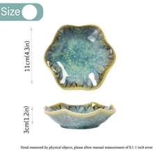 Ceramic Jewelry Dish, Leaf Jewelry Tray Key Tray, Jewelry Holder, Small Ring Dish Holder Jewelry Plate Trinket Dish Catchall Tray Nightstand Decor Entryway Table Green Room DecorGreen - 40 pair - View 5
