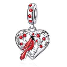 1 mặt dây chuyền hình trái tim chim đỏ bằng bạc Sterling 925, khắc men, quà tặng trang sức tự làm, unisex, thích hợp làm quà lưu niệm, khắc men, hình chim đỏ, hình trái tim, khắc men, hình chim đỏ, hình trái tim, hình chim đỏ, hình trái tim, hình chim đỏ, hình trái tim, bằng bạc Sterling 925, khắc men, quà tặng trang sức tự làm, thích hợp làm quà lưu niệm, thích hợp làm quà tặng unisex, thích hợp làm quà tặng unisex, hình chim đỏ, hình trái tim, hình chim - Bạc - Xem 6