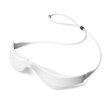 Massaggiatore oculare 3D Foreverlily con riscaldamento, terapia con luce rossa, massaggio, migliora i problemi del contorno occhi, regalo perfetto per i propri cari, famiglia, festa della mamma, San Valentino, Natale - Bianco - Visualizzare 9