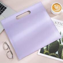 PU Leather Business File Holder A4 Large Capacity Document Bag Slim Luxury Leather Tote Bag Woman Tablet Bag - Multicolor - View 12