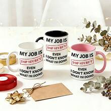 1 Pc 11oz Mug Available In 12 Colors. Vintage Floral Pattern Design For Coffee Tea Enthusiasts Perfect Gift For Birthday Mother's Day Anniversary And Daily Use - 1 cái - Xem 7