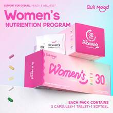 Quit Mood Women's 30-Day Daily Nutrition Pack | Multiple Nutrients Multivitamin Supplement With Capsules, Tablets & Softgels | Supports Energy, Immune & Overall Health & Wellness - 1 hộp, đủ dùng trong 30 ngày. - Xem 7