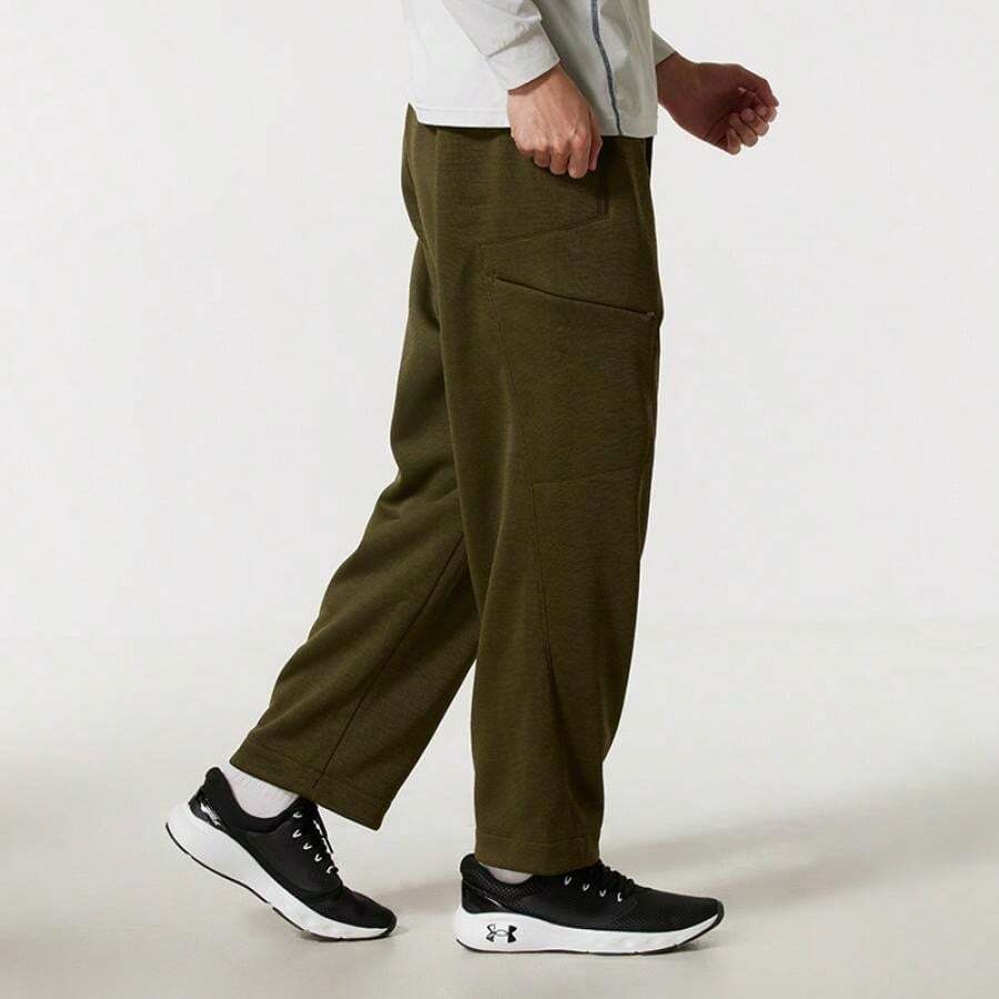 Under Armour 男士宽松休闲舒适针织直筒裤 APAC Urban OD Swacket Pant-GRN 6010036-308 - 幽綠色 - 查看 1