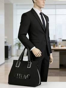 Men's Large Capacity Travel Bag, New Korean Version Handbag, Shoulder Bag, Commuter Briefcase, Casual Tote Bag - Multicolor - View 4