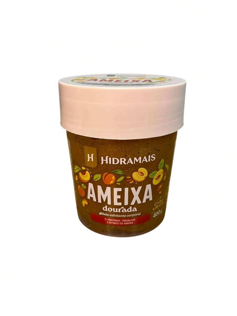 Golden Plum Jelly Body Scrub 400g Hidramais - Vitamin E - Xem 1
