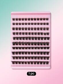 Beginner-Friendly DIY Cartoon Style D-Curl Eyelash Extensions, Densely Packed Soft & Lightweight Individual Lashes, Easy To Create Perfect Makeup At Home - D - View 11