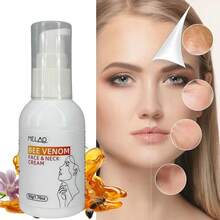 MELAO蜂蜜面颈霜，蜂蜜抗衰老紧致霜，减少皱纹和细纹，紧致提拉肌肤，令面部和颈部更显年轻，深层补水，滋养配方，50克/1.76盎司 - 50g - 查看 4