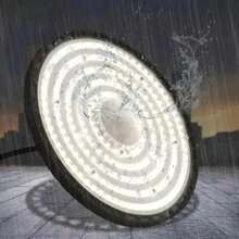 Luz de techo LED alta de 200 W, temperatura de color de luz diurna de 6500 K, luz de taller LED, 85-265 V, adecuada para almacenes, graneros, talleres, garajes y estadios. - Tipo de Enchufe A USA (110-127V) - Ver 6