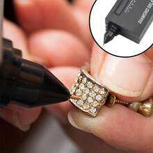 KLONKEE 钻石测试仪，高精度珠宝钻石测试仪，导热系数测量仪 - 专业钻石宝石测试笔，配备20倍放大镜和镊子，适合新手和专家使用 - 彩色 - 查看 10