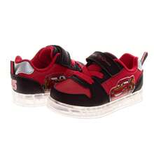 Disney Lightning McQueen Sneakers Boys - Race Car Design Athletic Running (Toddler Sizes 6-10/Little Kids Sizes 11-12) - 紅色 - 查看 8