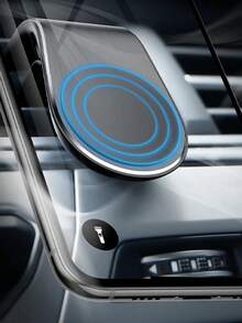 Soporte magnético para teléfono de coche, soporte para teléfono de coche con clip de rejilla de ventilación, soporte magnético fuerte para teléfono de coche apto para GPS y navegación, compatible con iPhone y teléfonos Android, regalo perfecto para familiares y amigos, accesorio de coche ideal - Multicolor - Ver 6