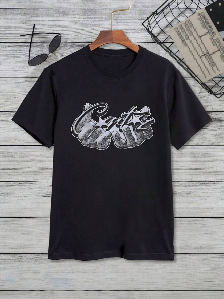 Camisetas para hombres - Negro - Ver 1