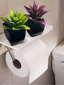 人造花盆/盆栽。适用于放置于汽车、办公室、书架、壁柜、浴室、厨房、卧室及其他各种场所。款式随机发货。 - 隨機顏色 - 查看 6