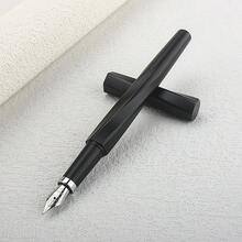 High Quality Magnetic Cap Fountain Pen 0.5mm F Nib 0.8mm Small Calligraphy Nib Metal Ink Pen School Stationery - 556 Red - View 13