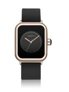 REBIRTH 1pc Women's Silicone Strap Fashionable Waterproof Minimalist Quartz Watch, Suitable For Daily Wear - one-size - View 16