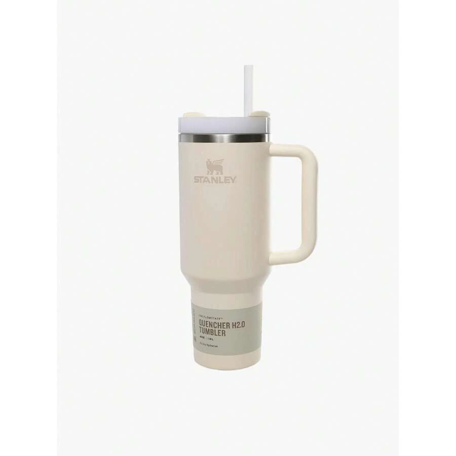 STANLEY - The Quencher H2.0 FlowState™ Tumbler 40oz Cream Premium Stainless Steel Bottle Insulated Mug Cup Portable Water Bottle Large-Capacity Coffee Cup Water Cup With Handle And Straw, For Travel, Home, Office, Gift, Ice Drinks And Hot Drinks 10-10824 - 1213 KEM 2.0 - Xem 1