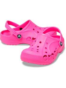 Crocs Kids' Baya Clogs - Electric Pink - View 3