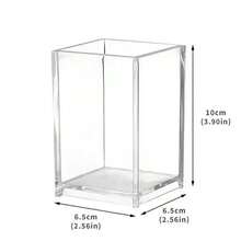 2Pcs Clear Plastic Storage Boxes Multipurpose Organizer For Earrings Rings Jewelry Nail Art Supplies Tools Accessories Portable Transparent Storage Case Great Gift For Women ,Room Decor - Multicolor - View 7