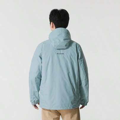 Columbia Chaqueta intercambiable Cam Heights™ para hombres, cómoda chaqueta deportiva casual cortavientos, 90% plumón, 10% pluma