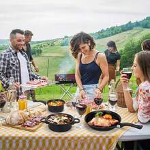 Non Stick Pots And Pans Set 19 Piece, Induction Hob Pan Set, Nonstick Removable Handle Kitchen Cookware Sets, Pot Set, Frying Pans Sets, Saucepan Sets With Lids - View 9