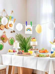50 Pieces/Package Small Colored Wooden Clips, Hanging Photo Clips, Cute Memo Clips, Clothes Clips, Closing Clips, Wooden Photo Clips, Suitable For Arts And Crafts, Multifunctional DIY Decoration, Home Decoration - one-size - View 6