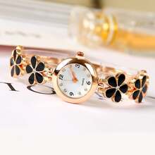2pcs Women's Fashion Wrist Watch Set, Versatile High-End Ladies Watches - White - View 5
