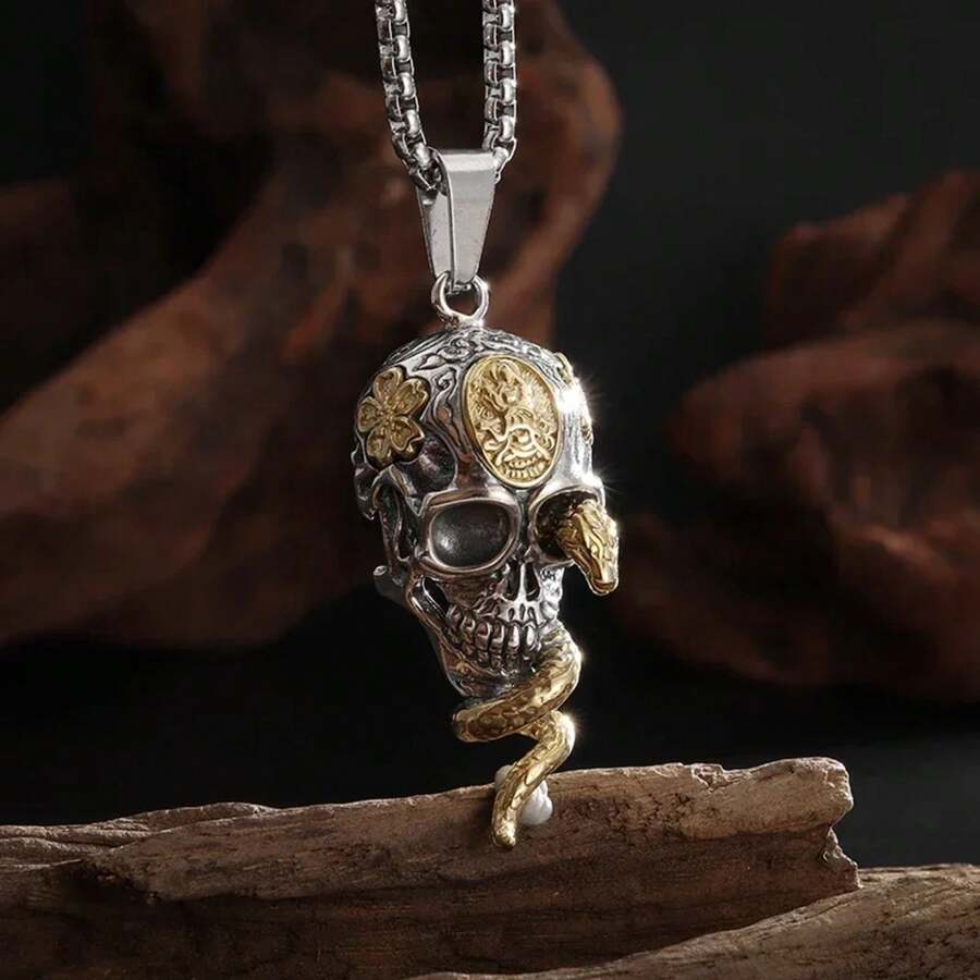 Women Pendant Necklaces - AL6660 鍍銀 - 查看 1