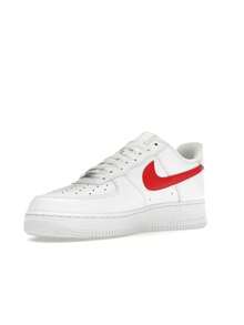 X Nike Air Force 1 Low 'Box Logo - Speed Red' Shanghai Exclusive White Sneakers Men CU9225-101 - Multicolor - View 4